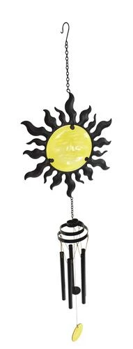 Enchanted Garden™ 36" Sun Face Wind Chime - Assorted Styles 4 Enchanted Garden™ 36" Sun Face Wind Chime - Assorted Styles - Image 2