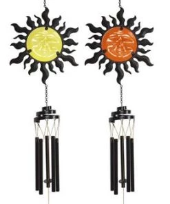 Enchanted Garden™ 36" Sun Face Wind Chime - Assorted Styles
