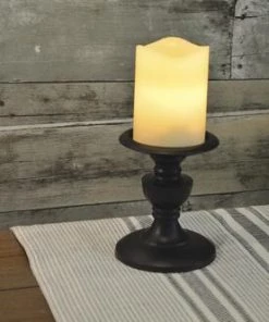 Enchanted Garden® 3" X 4" LED Flameless Candle -Enchanted Garden Sale 277 5857 3 x4 IvoryLEDCandle scene2