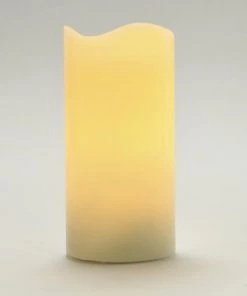 Enchanted Garden® 3" X 6" LED Flameless Candle 14 Enchanted Garden® 3" X 6" LED Flameless Candle -Enchanted Garden Sale 277 5858 3 x6 IvoryLEDCandle hero lit