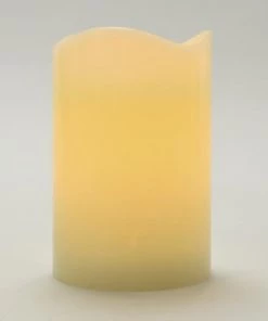 Enchanted Garden® 4" X 6" LED Flameless Candle 12 Enchanted Garden® 4" X 6" LED Flameless Candle -Enchanted Garden Sale 277 5860 4 x6 IvoryLEDCandle hero lit