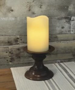 Enchanted Garden® 4" X 6" LED Flameless Candle 11 Enchanted Garden® 4" X 6" LED Flameless Candle -Enchanted Garden Sale 277 5860 4 x6 IvoryLEDCandle scene2