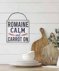 Enchanted Garden™ 5.5" Wood Romaine Outdoor Wall Art -Enchanted Garden Sale 277 5961 2600