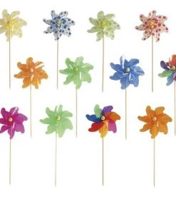 Enchanted Garden™ Pinwheel Garden Spinner Stake - Assorted Styles