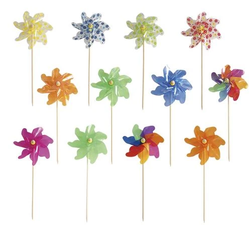 Enchanted Garden™ Pinwheel Garden Spinner Stake - Assorted Styles 3 Enchanted Garden™ Pinwheel Garden Spinner Stake - Assorted Styles