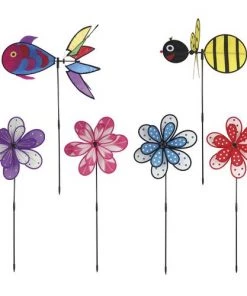 Enchanted Garden™ Pinwheel Garden Spinner Stake - Assorted Styles