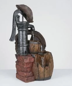 Enchanted Garden™ 28" Tiered Water Pump Outdoor Water Fountain -Enchanted Garden Sale 2771707Leftside