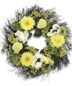 Enchanted Garden™ 24" Spring Wreath - Assorted Styles -Enchanted Garden Sale 2773456B
