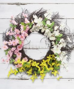 Enchanted Garden™ 24" Spring Wreath - Assorted Styles