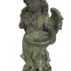 Enchanted Garden™ 22" Angel With Bowl Statue -Enchanted Garden Sale 2773718 CK 350551