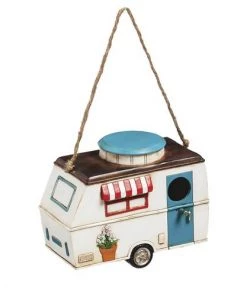 Enchanted Garden® Vacation Bird House - Assorted Styles -Enchanted Garden Sale 2773725 vacation time birdhouse white REV