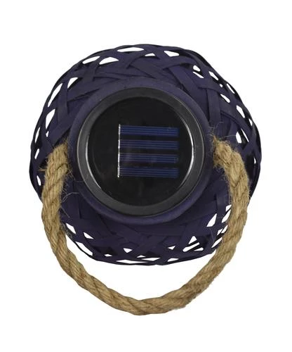 Enchanted Garden™ 12" Bamboo Solar LED Lantern - Assorted Colors 10 Enchanted Garden™ 12" Bamboo Solar LED Lantern - Assorted Colors - Image 8