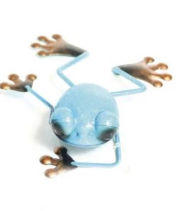 Enchanted Garden™ 6" Metal Garden Frog Statue - Assorted Styles