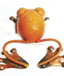 Enchanted Garden™ 6" Metal Garden Frog Statue - Assorted Styles -Enchanted Garden Sale 2773913 P BK 2