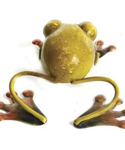 Enchanted Garden™ 6" Metal Garden Frog Statue - Assorted Styles -Enchanted Garden Sale 2773913 P BK 4