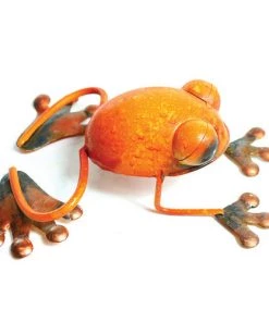 Enchanted Garden™ 6" Metal Garden Frog Statue - Assorted Styles -Enchanted Garden Sale 2773913 P LS 2