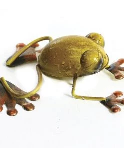 Enchanted Garden™ 6" Metal Garden Frog Statue - Assorted Styles -Enchanted Garden Sale 2773913 P LS 4