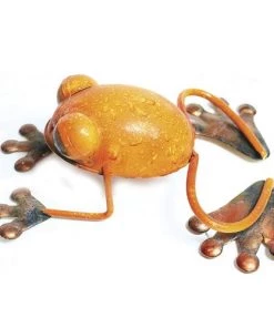Enchanted Garden™ 6" Metal Garden Frog Statue - Assorted Styles -Enchanted Garden Sale 2773913 P RS 2