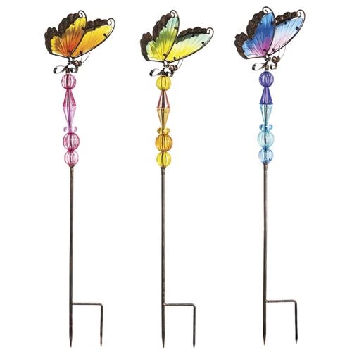 Enchanted Garden™ Butterfly Garden Stake - Assorted Styles 3 Enchanted Garden™ Butterfly Garden Stake - Assorted Styles