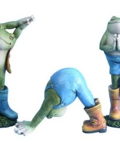 Enchanted Garden™ Yoga Frog Statue - Assorted Styles