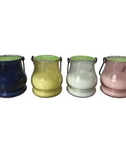 Enchanted Garden™ 4" Lantern Jar Citronella Candle - Assorted Colors -Enchanted Garden Sale 2774090 pkg 2021 CMYK