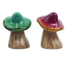 Enchanted Garden™ 5" Resin Mushroom Statue - Assorted Styles