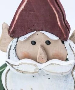 Enchanted Garden™ 27" Wood Gnome With Mushroom -Enchanted Garden Sale 2774257 07