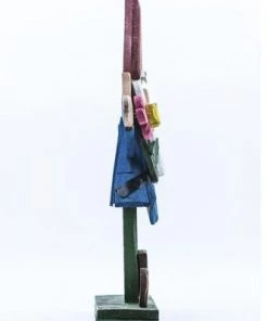 Enchanted Garden™ 27" Wood Gnome With Flower -Enchanted Garden Sale 2774304 03