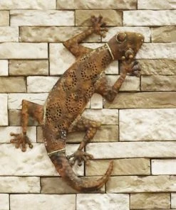 Enchanted Garden™ 20" Rustic Lizard Outdoor Wall Art -Enchanted Garden Sale 2774333Lifestyle