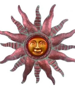 Enchanted Garden™ 24.4" Metal Sun Outdoor Wall Art - Assorted Styles 9 Enchanted Garden™ 24.4" Metal Sun Outdoor Wall Art - Assorted Styles -Enchanted Garden Sale 2774343C