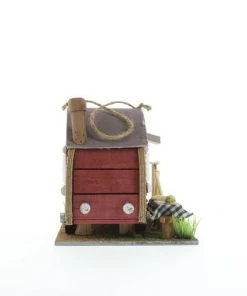 Enchanted Garden™ 7" Red Camper Bird House -Enchanted Garden Sale 2774510left