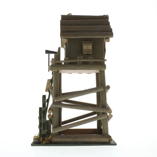 Enchanted Garden™ 13" Ranger Station Bird House 6 Enchanted Garden™ 13" Ranger Station Bird House - Image 4