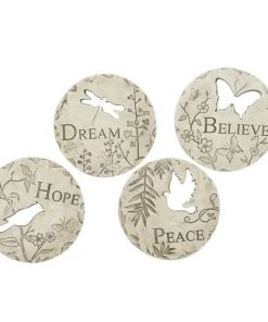 Enchanted Garden™ 9" Inspirational Path Stone - Assorted Styles