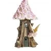 Enchanted Garden™ 9.8" Polystone Lighted Fairy House Statue - Assorted Styles 2 Enchanted Garden™ 9.8" Polystone Lighted Fairy House Statue - Assorted Styles -Enchanted Garden Sale 2774601 ZMN2SPA4349 Pink 1800px
