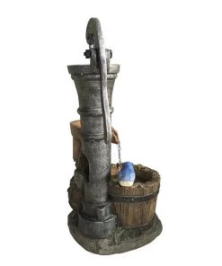 Enchanted Garden™ 24" Tiered Water Pump Outdoor Water Fountain -Enchanted Garden Sale 2774617Leftside
