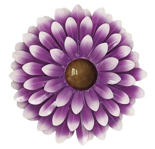 Enchanted Garden™ 13" Metal Flower Outdoor Wall Art 3 Enchanted Garden™ 13" Metal Flower Outdoor Wall Art