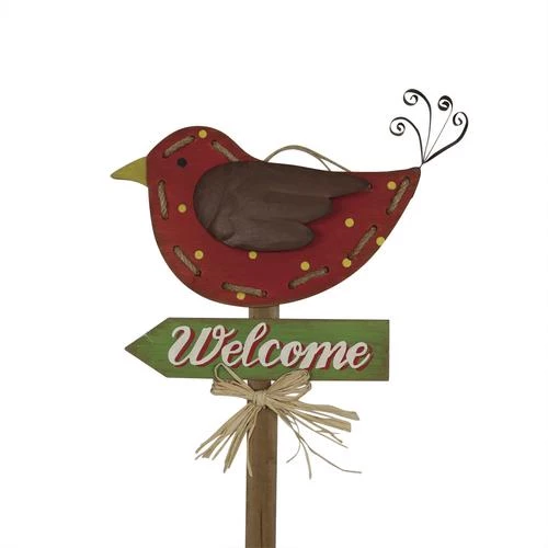 Enchanted Garden™ Welcome Bird Garden Stake - Assorted Styles 4 Enchanted Garden™ Welcome Bird Garden Stake - Assorted Styles - Image 2