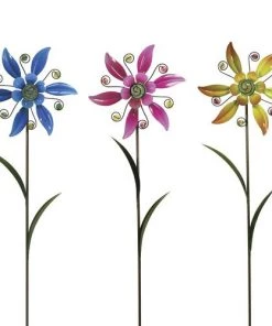 Enchanted Garden⢠Flower Garden Spinner Stake - Assorted