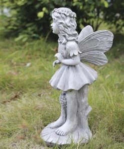 Enchanted Garden™ 18.5" Fairy Statue - Assorted Styles -Enchanted Garden Sale 2774731 AG38275J1 287 FAIRY side1 SCENIC