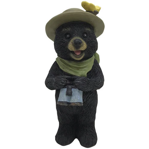 Enchanted Garden™ 6" Bear Statue - Assorted Styles 8 Enchanted Garden™ 6" Bear Statue - Assorted Styles - Image 6