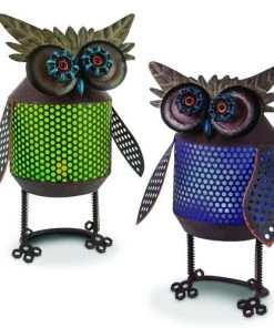 Enchanted Garden™ 17.32" Solar Owl Statue - Assorted Styles