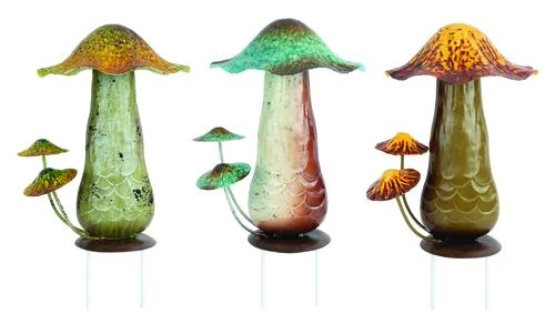 Enchanted Garden™ Mushroom Garden Stake - Assorted Styles 3 Enchanted Garden™ Mushroom Garden Stake - Assorted Styles