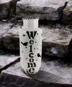 Enchanted Garden™ 19.5" Solar Welcome Lantern -Enchanted Garden Sale 2775120 sc1