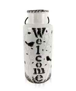 Enchanted Garden™ 19.5" Solar Welcome Lantern