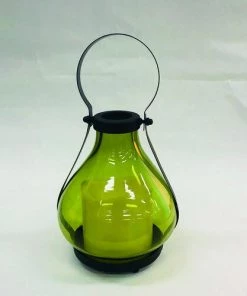 Enchanted Garden™ 6.3" Glass Flameless Candle LED Lantern - Assorted Styles 17 Enchanted Garden™ 6.3" Glass Flameless Candle LED Lantern - Assorted Styles -Enchanted Garden Sale 2775135 green P SF V2
