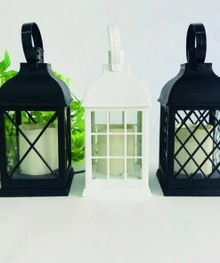 Enchanted Garden™ Plastic Flameless Candle LED Lantern - Assorted Styles -Enchanted Garden Sale 2775148 P SC V2