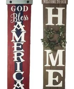 Enchanted Garden™ 43" Double-Sided Outdoor Wall Art