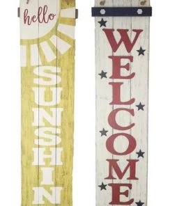 Enchanted Garden™ 43" Double-Sided Outdoor Wall Art