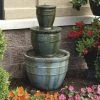Enchanted Garden™ 34.5" Tiered Carlotta Outdoor Water Fountain 2 Enchanted Garden™ 34.5" Tiered Carlotta Outdoor Water Fountain -Enchanted Garden Sale 2775229 P SC