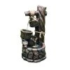 Enchanted Garden™ 22" Tiered Wishing Well Outdoor Water Fountain